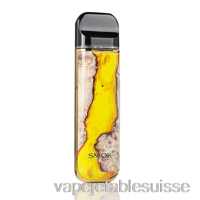 Vape Suisse Smok Novo 2 25w Pod System Jaune Bois Stabilisant